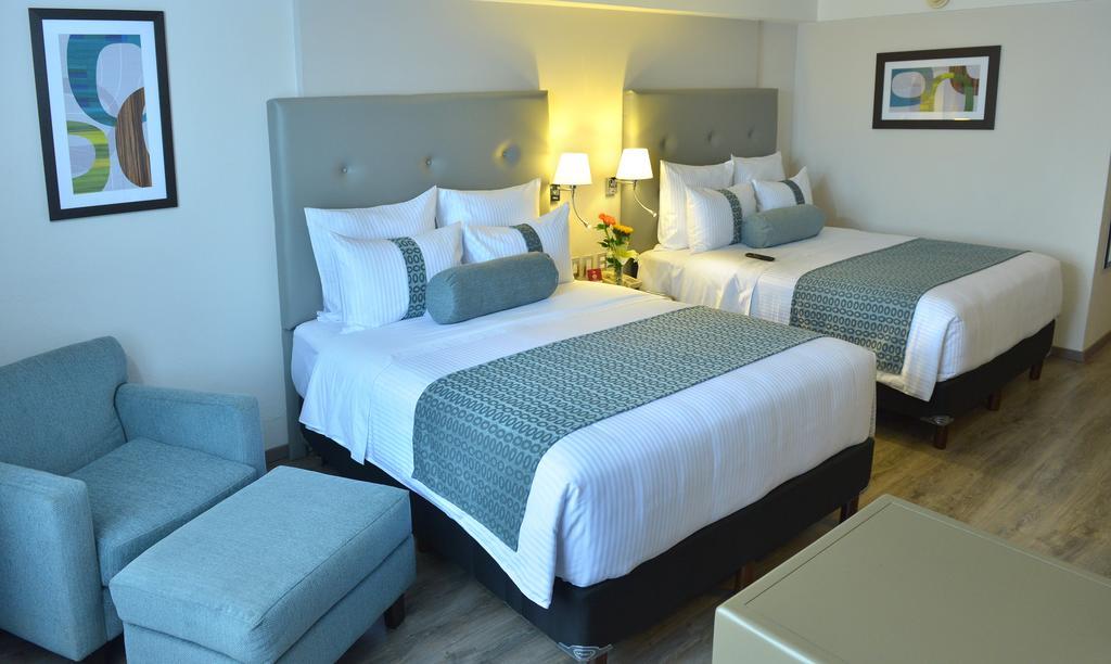 Grand Cantalagua Hotel Morelia, BW Signature Collection ภายนอก รูปภาพ A room at the hotel